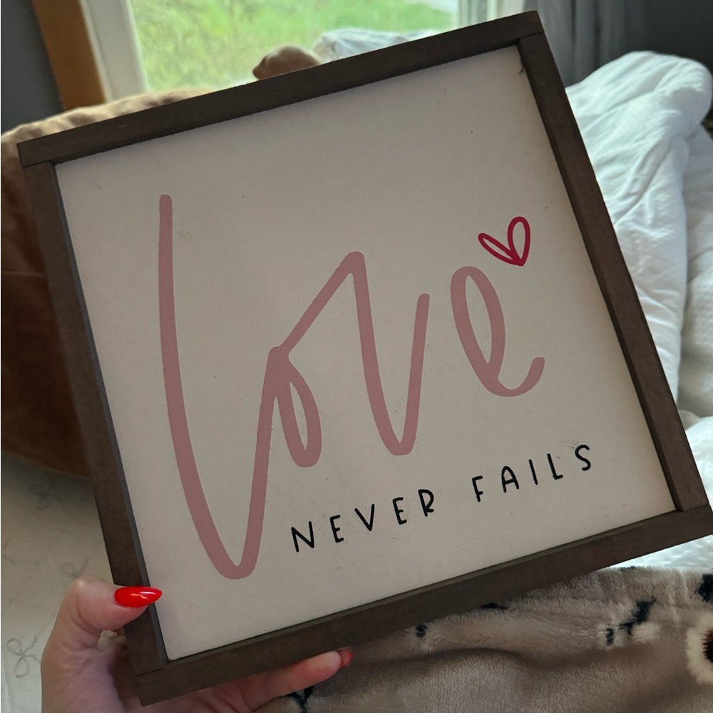 Wood Home Sign